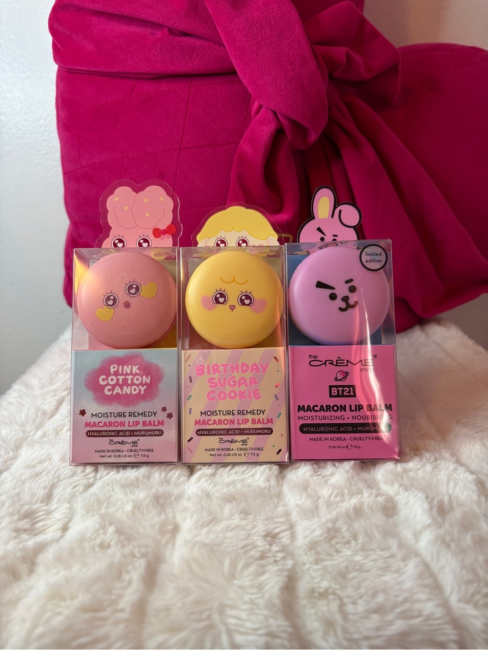 The Creme Shop Lip Balm Trio